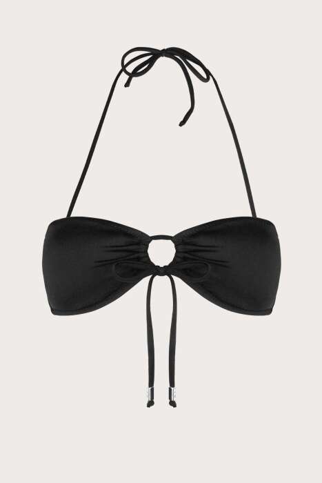 Ayyıldız 63567 Siyah Straplez Bikini Üstü - 3