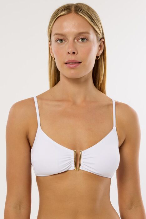 Ayyıldız 63574 Beyaz Bikini Üstü - 1