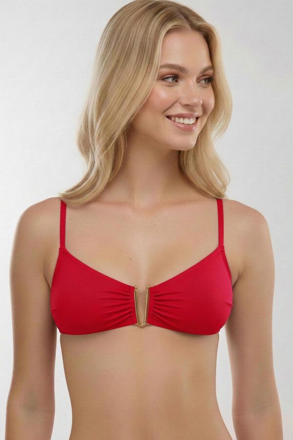 Ayyıldız 63574 Kırmızı Bikini Üstü - 1