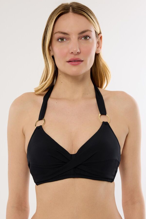 Ayyıldız 63577 Siyah Bikini Üstü - 1
