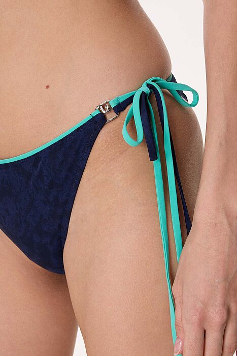 Ayyıldız 6516 Lacivert Üçgen Bikini Takımı - AYYILDIZ (1)