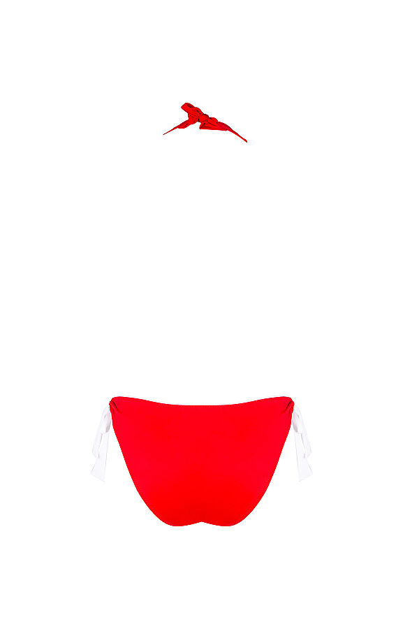 Ayyıldız 6522 Kırmızı Beyaz Bikini Takımı - 2