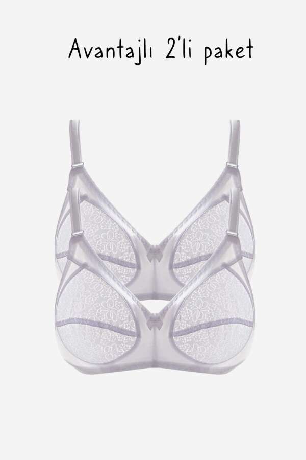Ayyıldız 777 Beyaz Toparlayıcı Sütyen 2'li Paket - 1