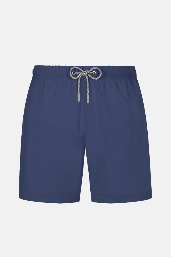 Ayyıldız 841 Erkek Kobalt Mavi Deniz Şortu - 1