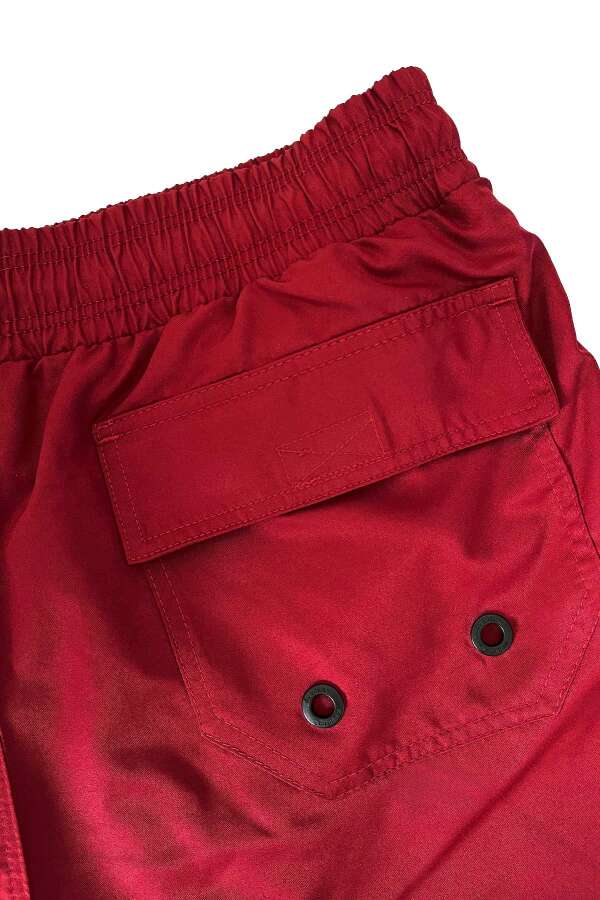 Ayyıldız 841 Erkek Koyu Kırmızı Deniz Şortu - 3