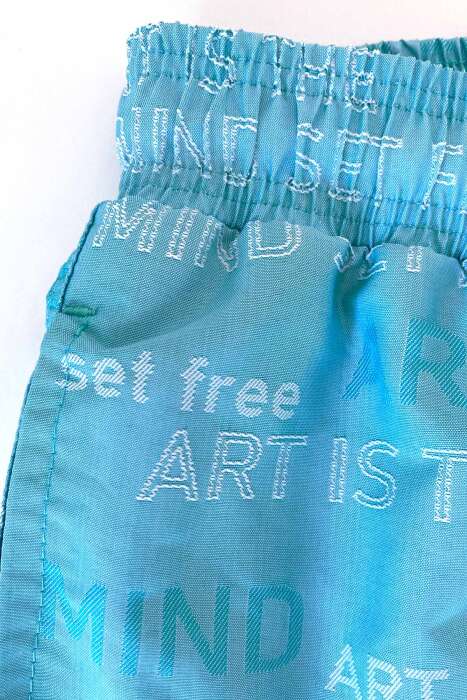 Ayyıldız 842 Erkek Mavi Deniz Şortu - 3