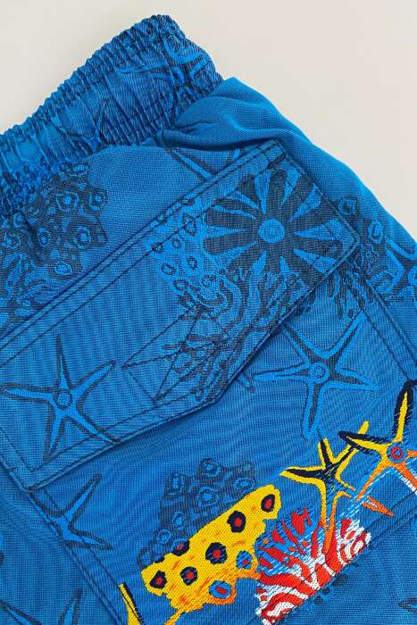 Ayyıldız 842 Erkek Saks Deniz Şortu - 4