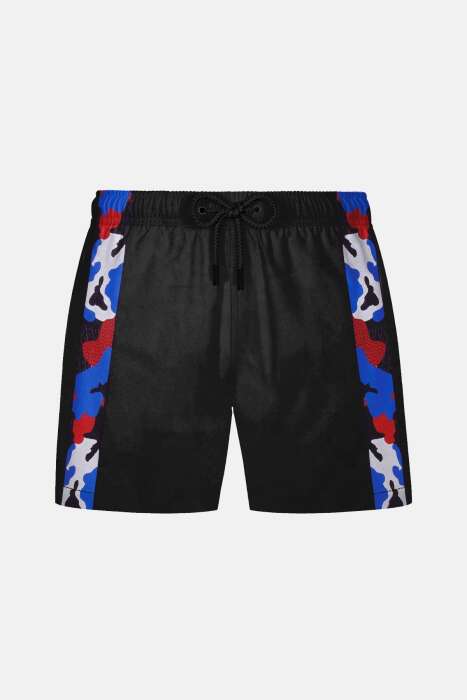 Ayyıldız 842 Erkek Siyah Deniz Şortu - 1