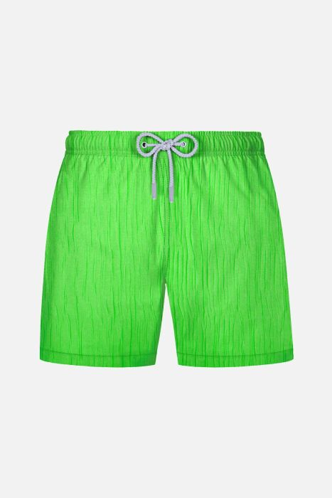 Ayyıldız 842 Erkek Açık Yeşil Desenli Deniz Şortu - AYYILDIZ