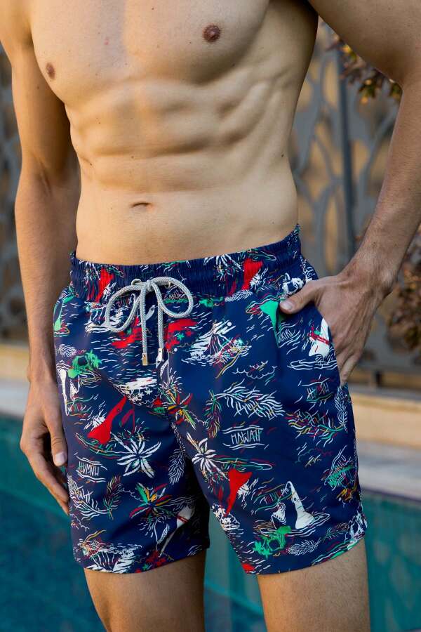 Ayyıldız 845 Erkek Laci Deniz Şortu - 1