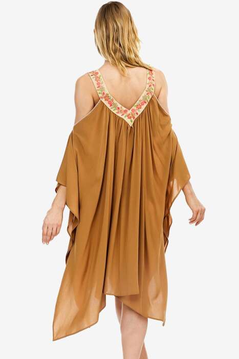 AYYILDIZ - Ayyıldız 9605 Camel Plaj Elbisesi (1)
