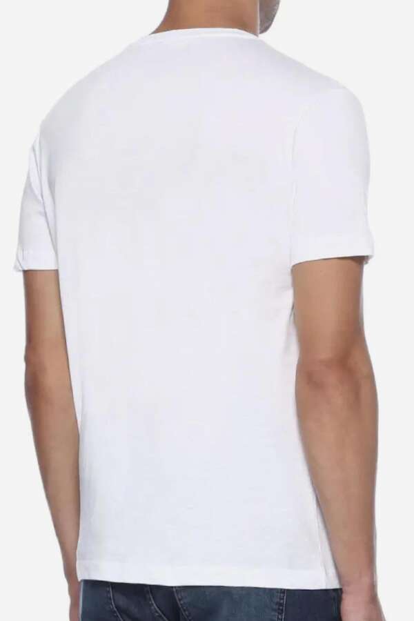 Ayyıldız 59520 Erkek Beyaz T-Shırt - 2