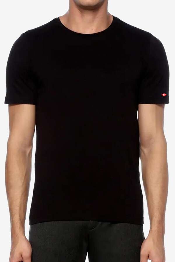Ayyıldız 59520 Erkek Siyah T-Shırt - 1