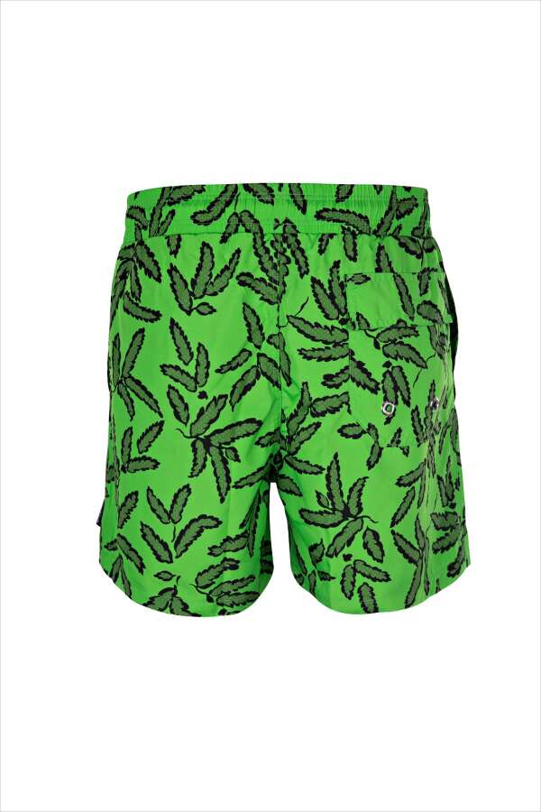 Ayyıldız 1845-SS Yeşil Yapraklı Erkek Deniz Şortu - 3