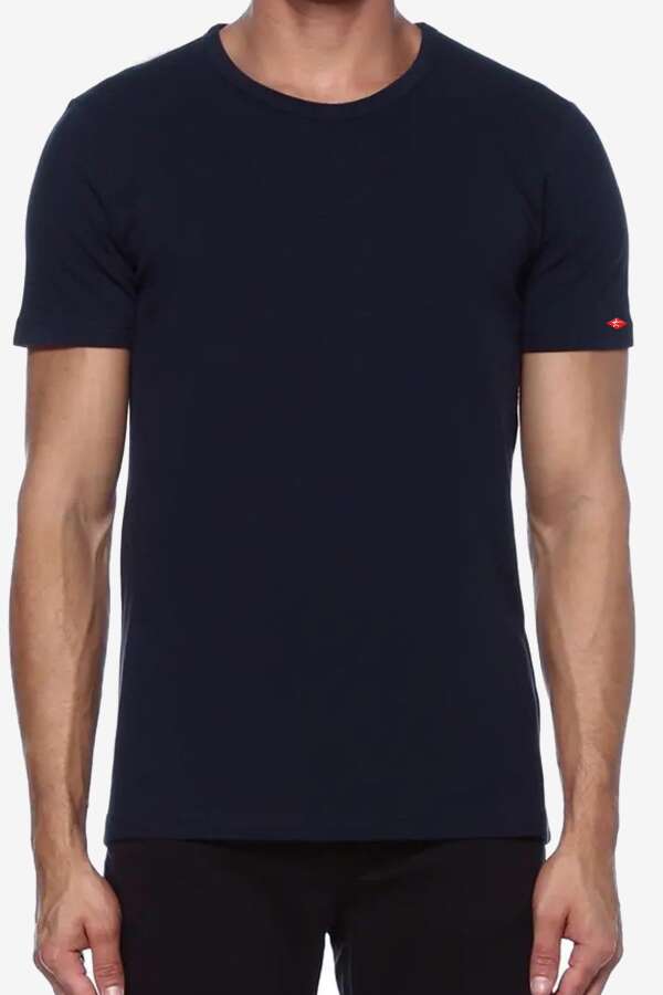 Ayyıldız 59520 Erkek Lacivert T-Shırt - 1