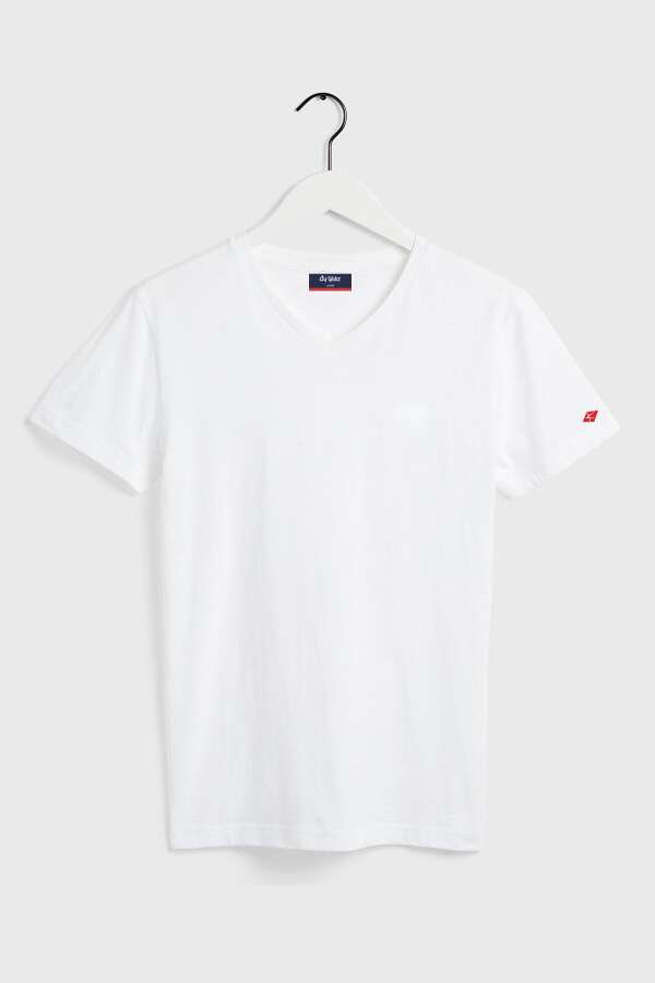 Ayyıldız 59521 Erkek Beyaz T-Shırt - 3