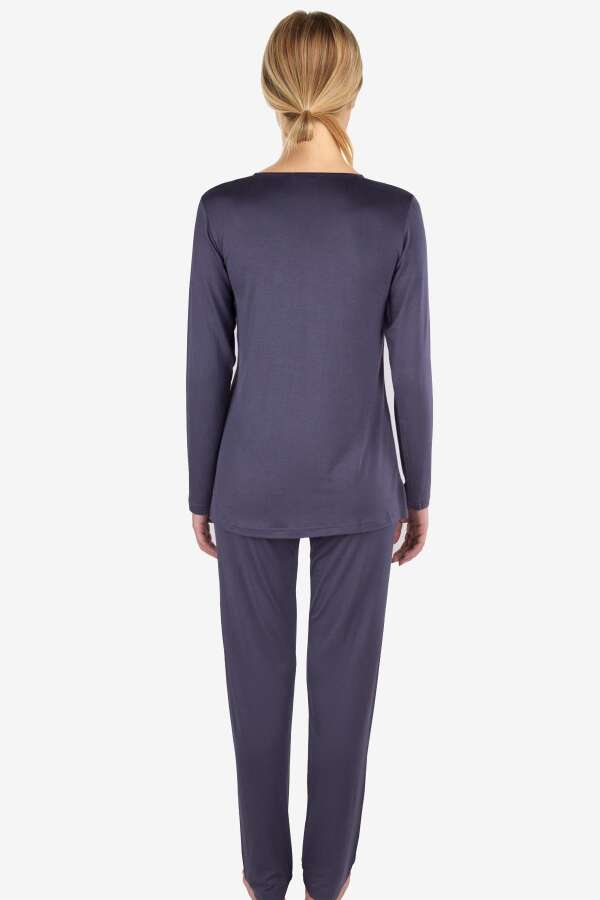 Ayyıldız 59523 Antrasit Pijama Takımı - 2