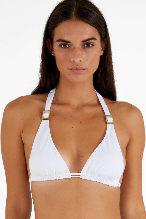 Ayyıldız 63554 Beyaz Bikini Üstü - 1