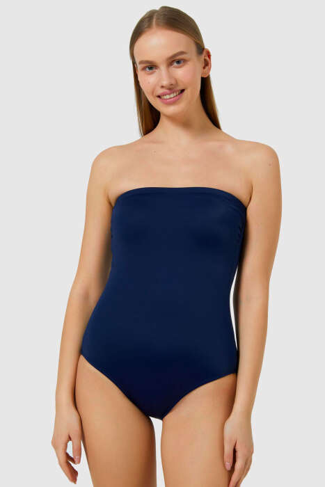 Ayyıldız 79358 Lacivert Straplez Mayo - 1