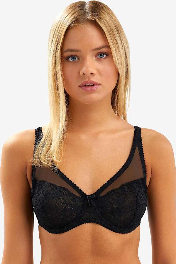 Ayyıldız 3647 Siyah Toparlayıcı Sütyen - 1