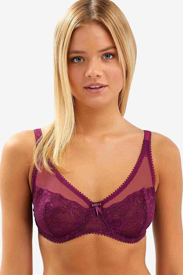 Ayyıldız 3647 Mürdüm Toparlayıcı Sütyen - 1