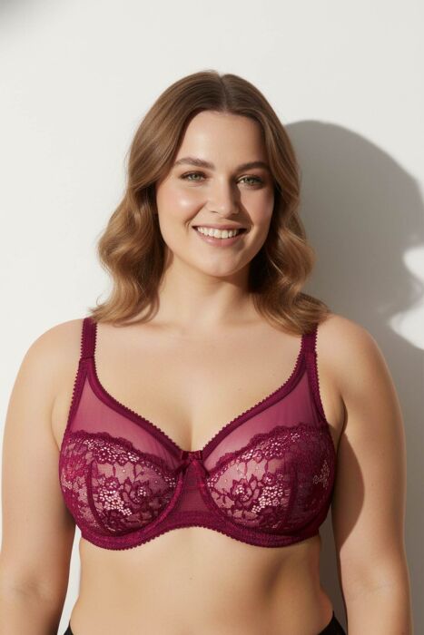 Ayyıldız 3647 Mürdüm Toparlayıcı Sütyen - AYYILDIZ (1)