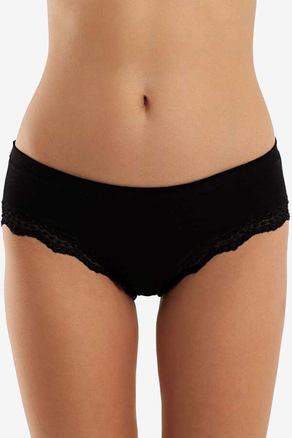 Ayyıldız 2035 Siyah Yüksek Bel Külot - 1