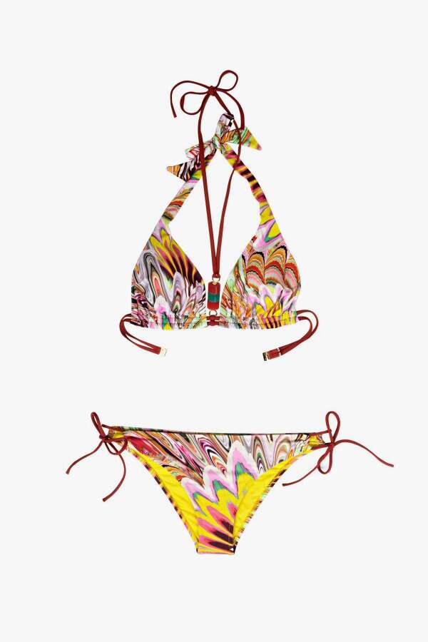 Ayyıldız 1555 Sarı Bikini Takımı - 4