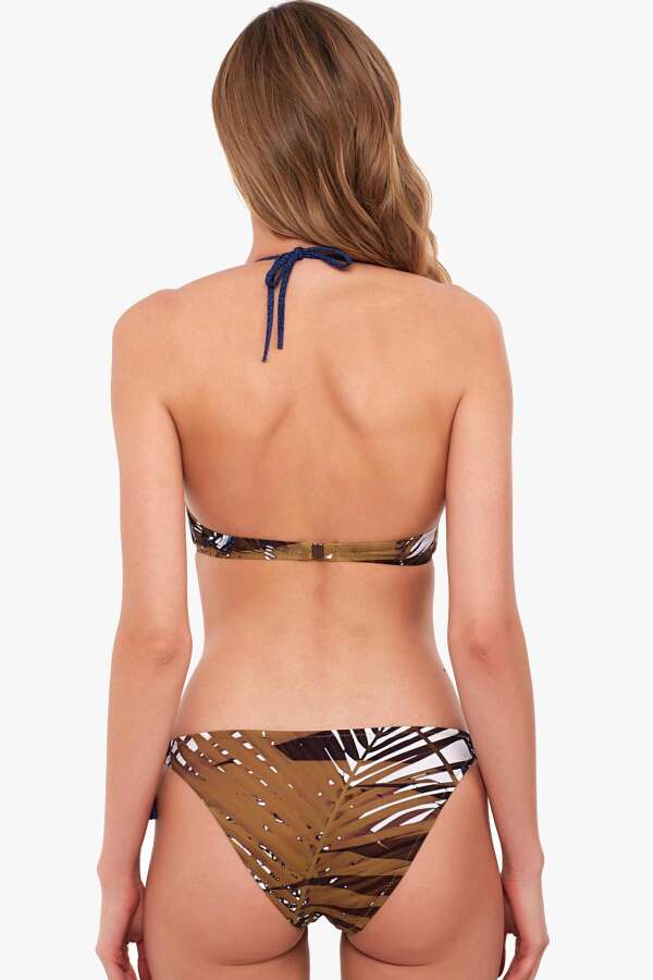 Ayyıldız 1564 Kahve Straplez Bikini Takımı - 2