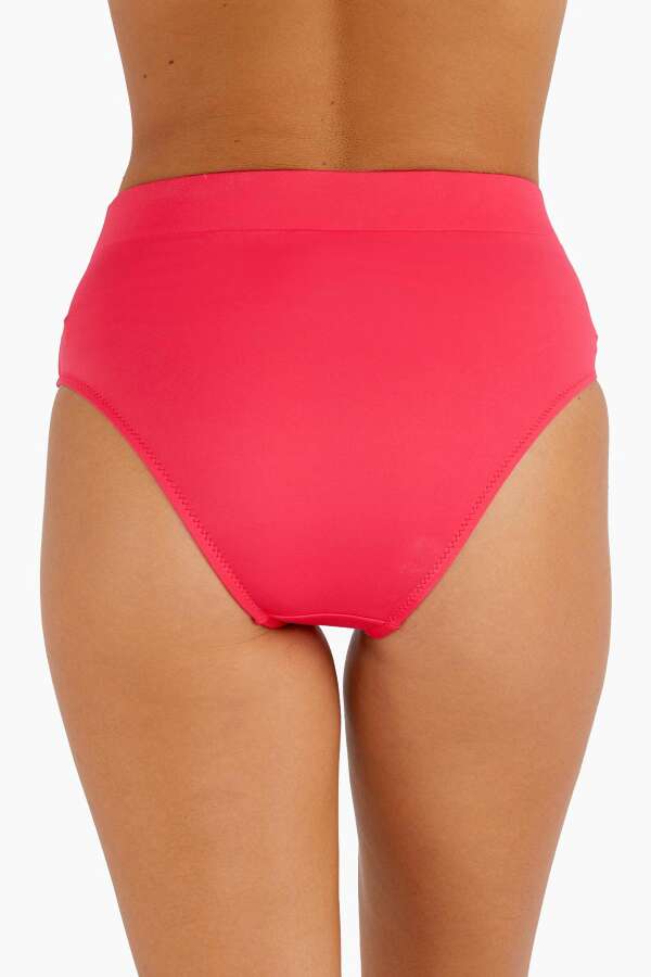 Ayyıldız 63053 Kırmızı Yüksek Bel Bikini Altı - 2