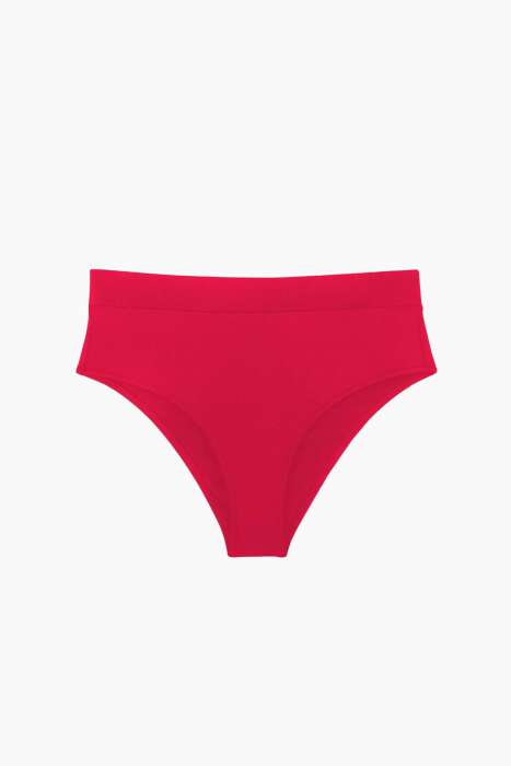 Ayyıldız 63053 Kırmızı Yüksek Bel Bikini Altı - 3