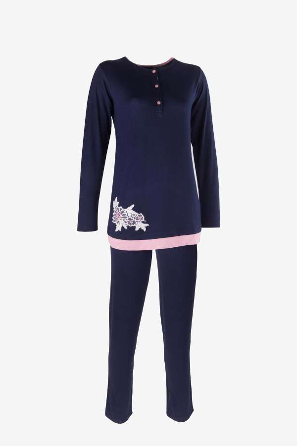 Ayyıldız 59523 Lacivert Pijama Takımı - 3