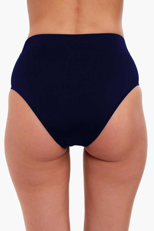 Ayyıldız 63053 Lacivert Yüksek Bel Bikini Altı. 2 Ayyıldız 63053 Lacivert Yüksek Bel Bikini Altı. 2