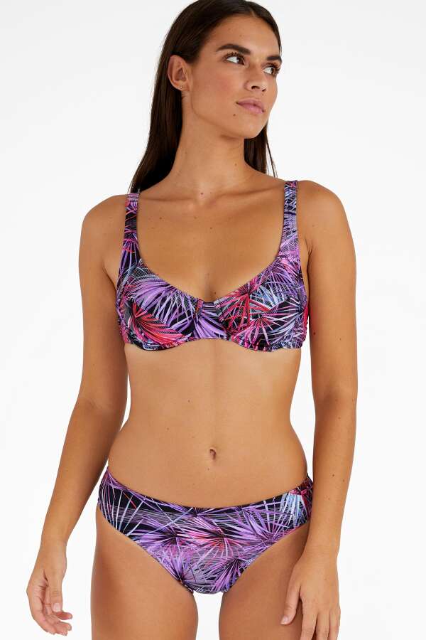 Ayyıldız 40628 Mor Toparlayıcı Bikini Takımı. 1 Ayyıldız 40628 Mor Toparlayıcı Bikini Takımı. 1