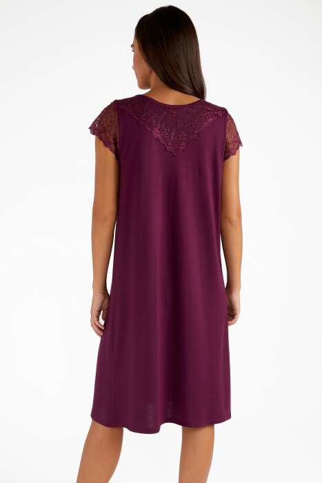 Ayyıldız 4006 Mürdüm Gecelik - 3