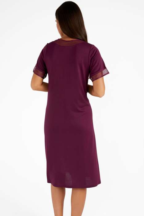 Ayyıldız 4004 Mürdüm Gecelik - 4