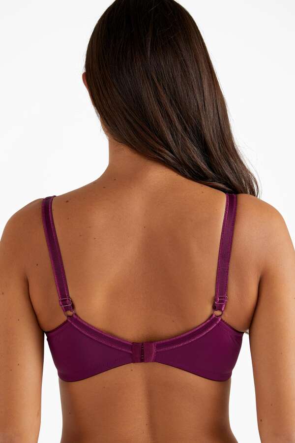 Ayyıldız 3641 Mürdüm Toparlayıcı Sütyen - 3