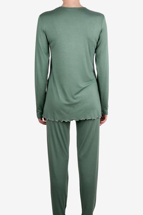 Ayyıldız 59522 Yeşil Pijama Takımı - 3