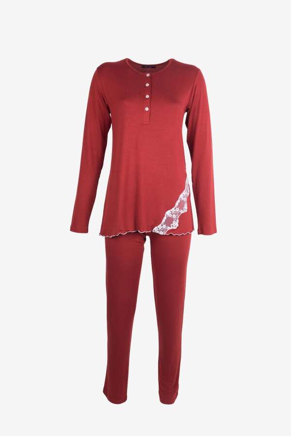 Ayyıldız 59522 Kiremit Pijama Takımı. 3 Ayyıldız 59522 Kiremit Pijama Takımı. 3