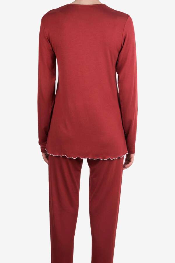 Ayyıldız 59522 Kiremit Pijama Takımı. 2 Ayyıldız 59522 Kiremit Pijama Takımı. 2