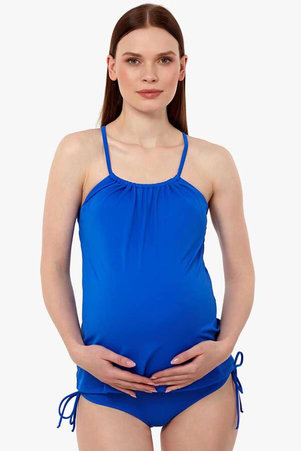 Ayyıldız 1515 Saks Hamile Tankini - 1