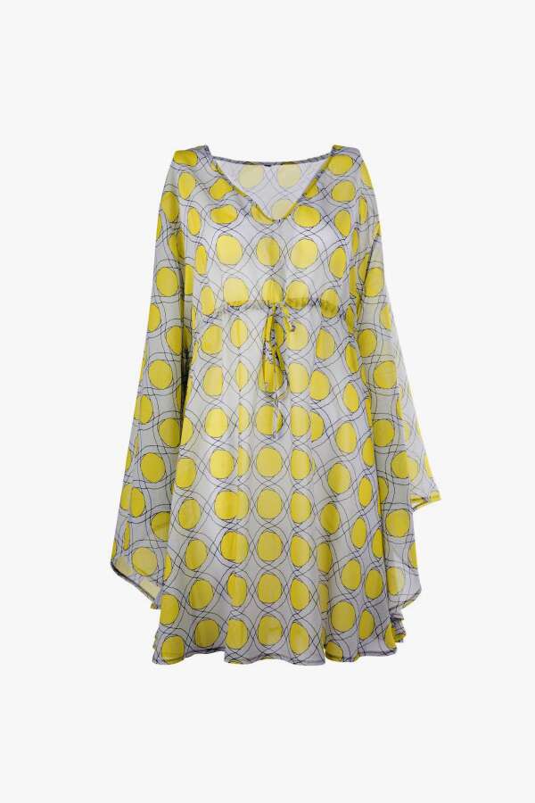 Ayyıldız 1801 Sarı Plaj Elbisesi - 3