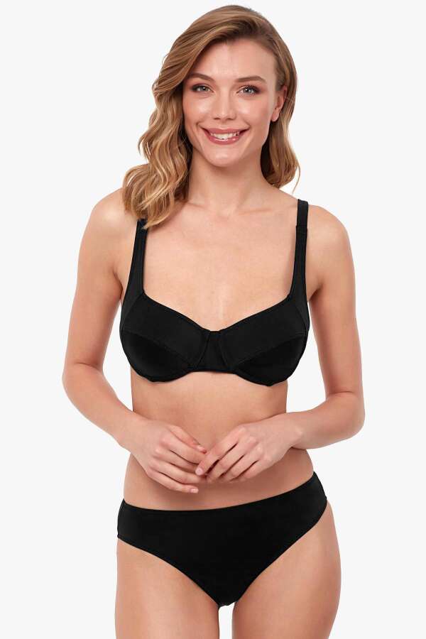 Ayyıldız 40546 Siyah Bikini Takımı - 1