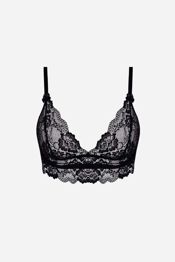 Ayyıldız 2041 Siyah Bralet Sütyen - 4