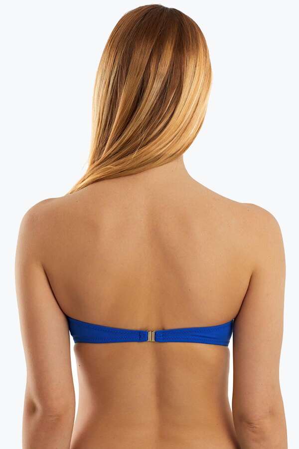 Ayyıldız 63549 Saks Straplez Bikini Üstü - 2