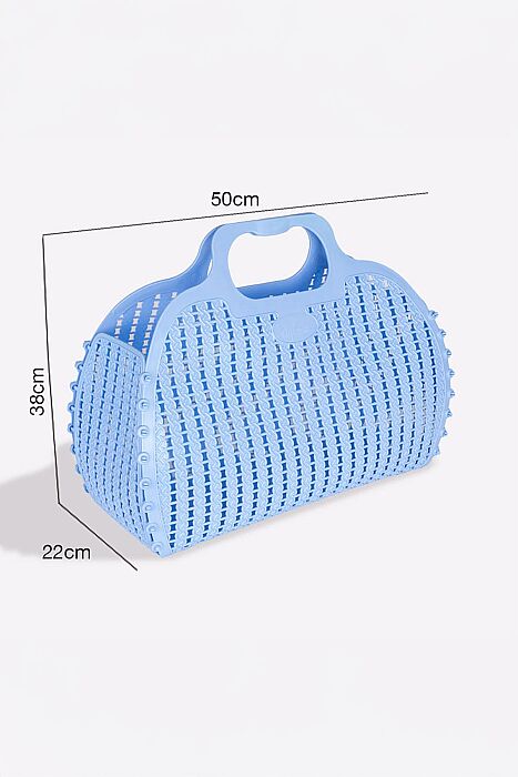 Aykasa 382252 Baby Blue Katlanabilir Plaj Çantası - 3