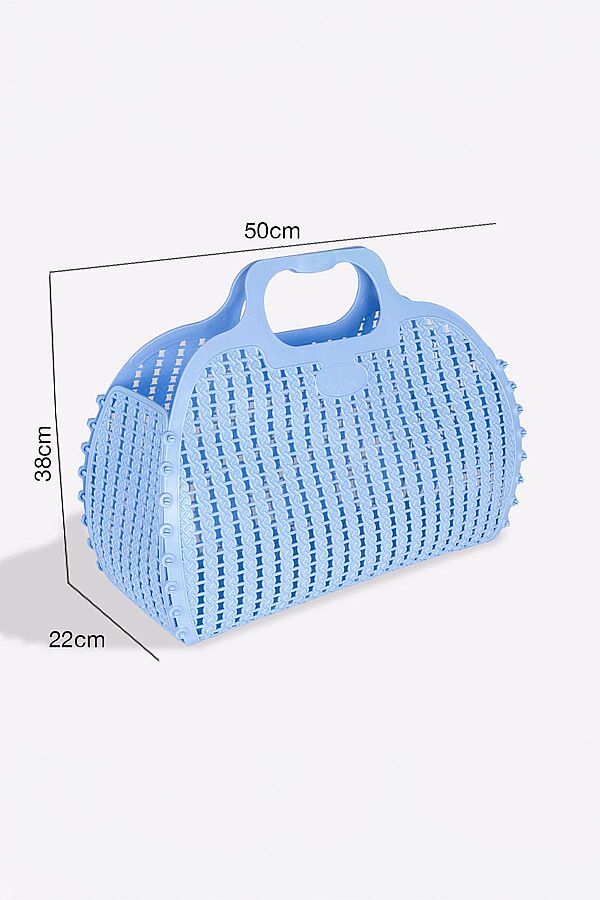 Aykasa 382252 Baby Blue Katlanabilir Plaj Çantası - 3
