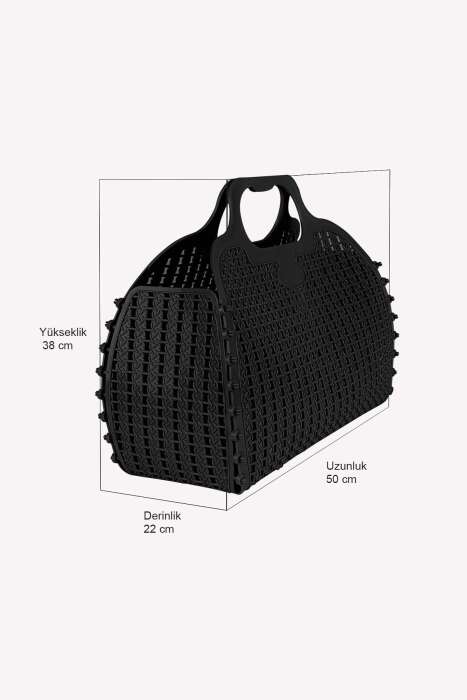 Aykasa 382252 Black Katlanabilir Plaj Çantası - 5