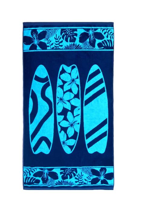 Çift Kişilik Cayo Mavi Plaj Havlusu - 