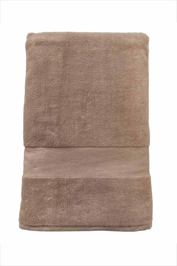 Çift Kişilik Classy Kahverengi Plaj Havlusu - 1
